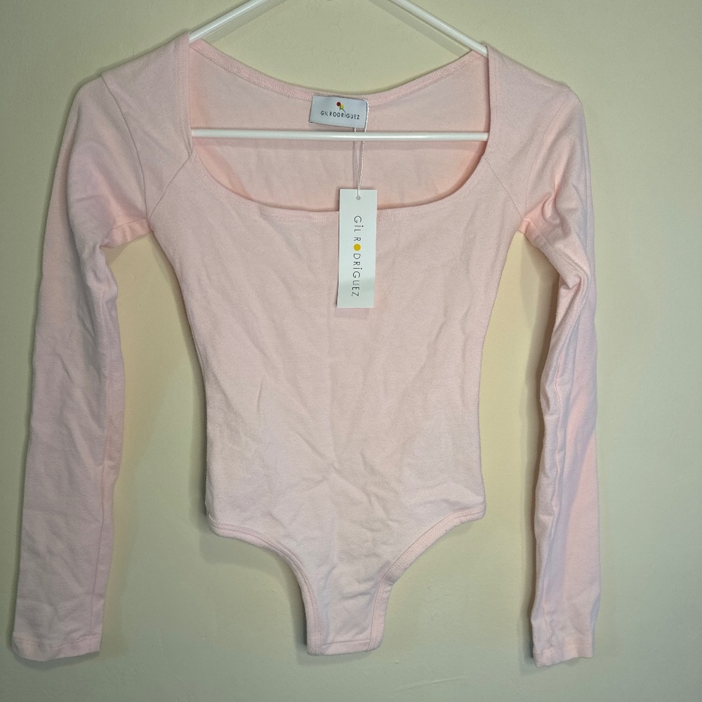Gil Rodriguez El Tigre Bodysuit Ballet Pink New With Tags XS